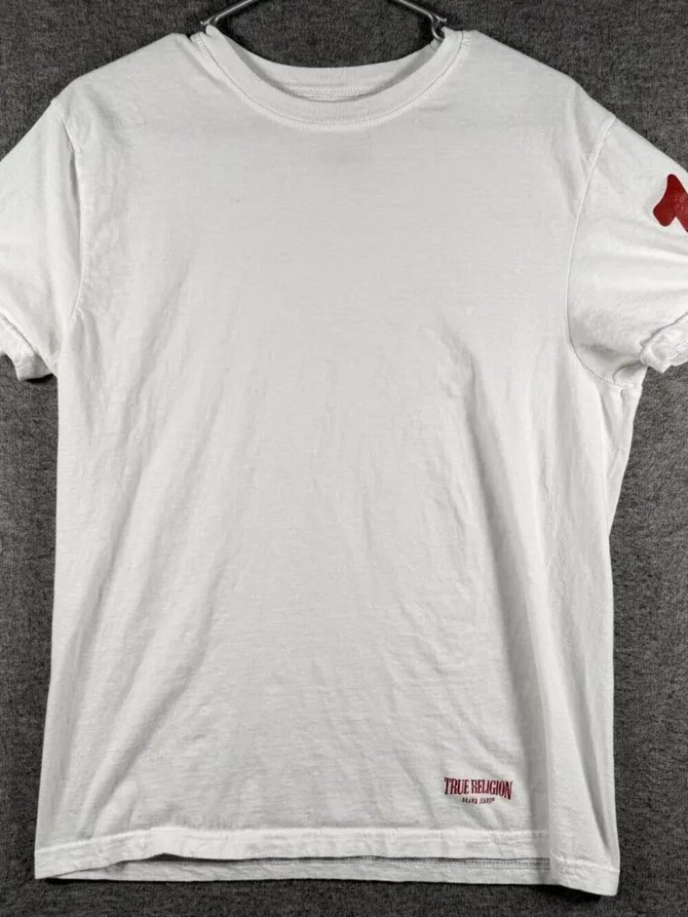 Mens True Religion Shirt Large White